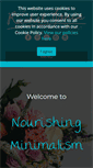 Mobile Screenshot of nourishingminimalism.com